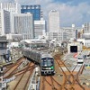 敷地内に新駅が建設される森之宮検車場。
