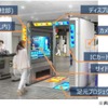 ゲートがない顔認証専用改札口の概要。