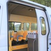 子ども車内放置検知システム実証のイメージ（実際の車両とは異なる）