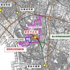 加木屋中ノ池駅の位置。所在地は愛知県東海市加木屋町唐畑46番地2で、高横須賀駅、南加木屋駅双方から1.4kmの地点に位置する。