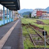 日南線の終点・志布志駅。2023年3月末にはおよそ半年ぶりに列車が姿を見せることになりそうだ。