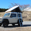 ジムニー専用ルーフテント「キャノティエ J3」…カンタン設営＆収納も秒速！ 車検もOK