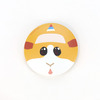 『PUI PUI モルカー DRIVING SCHOOL』フェイス缶バッジ／教習ポテト（C）見里朝希／ PUI PUI モルカーDS 製作委員会