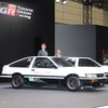 GAZOO RACINGのAE86 BEVとAE86 H2（東京オートサロン2023）