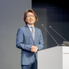 プレスカンファレンスでは、スバルテクニカインターナショナル株式会社 開発副本部長 高津益夫氏が登壇した。