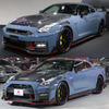 日産 GT-R NISMO スペシャルエディションの2024年モデル（上）と2022年モデル