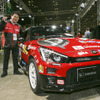 D-SPORT Racingコペン GRスポーツとD-SPORT RACINGドライバーの相原泰祐氏（ダイハツブース/東京オートサロン2023）