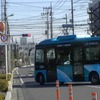 自動運転EVバスとICT LED電光掲示板