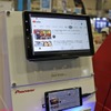 車内Wi-Fiを装備したcarrozzeria最新楽ナビ搭載キャンピングカーを展示…ジャパンキャンピングカーショー2023