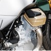 水冷 縦置き90°V型ツインエンジン