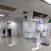 漏水発生当時の様子。