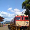 有田川町鉄道公園の1963年製キハ58003。1986年、北海道にキハ53形500番台が登場するまでキハ58系唯一の両運転台車だった。