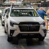 米国インディアナ州の「スバルオブインディアナオートモーティブ（SIA）」の生産700万台目となった アセント