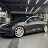 A PITオートバックス東雲のデモカー「Tesla Model 3」