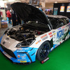 近畿大学体育会自動車部「KINDAI BIG BLUE RACING」のGR86（大阪オートメッセ2023）