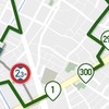 配達地点が左側にくるようにする「横付け検索」や車高・車幅の考慮、配達地点での滞在時間の考慮などのルート検索条件も設定可能