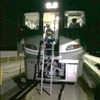 乗客の降車イメージ。