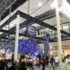 広州モーターショー2022における東風日産ブース。東風日産では、日産、インフィニティ、ヴェヌーシアの3つのブランドを展開