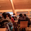 学生とワークショップ風景