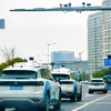 ALLRIDEが蘇州市相城区で運行する自動運転巡回バスや自動運転タクシー。路車協調による自動運走行を行っている