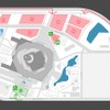 ダンロップパーキング位置図
