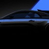 アルピーヌ A110 GT4 Evo のティザースケッチ