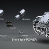 e-POWER用の新開発電動パワートレイン「5-in-1」