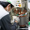 横浜工場電動機生産ライン