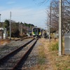 久留里線の終点・上総亀山駅。首都圏に近い線区では同線の久留里～上総亀山間の輸送密度が極端に低い。