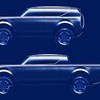 フォルクスワーゲングループが米国で復活させるオフロード車ブランド「スカウト」のEVのスケッチ