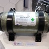 東京R＆Dの実証実験FCEVバスに搭載された水素タンク