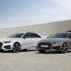 アウディ A4アバント（左）とA4セダン（右）現行モデル