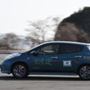 立教大学からエントリーした日産リーフ（関東自動車部新人戦2023）