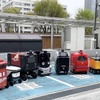 自動配送ロボットが集結