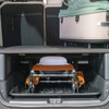 フリード＋の荷室にジャストフィットするエアバギーのフレーム