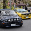 桜吹雪と名車の饗宴…オールドカーミーティングin清久さくらまつり