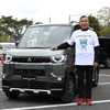 解説するのはラリードライバーの増岡浩さん