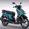 環境対応型リサイクルポリプロピレン材の採用例（写真はインドネシア市場向けGEAR125）