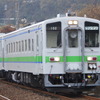 737系に置き換えられ室蘭本線から姿を消すキハ143。2012年10月27日。室蘭本線幌別～富浦。