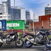 ホンダ CB1000R（左）とヤマハ MT-10 SP（右）