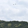 航空自衛隊新田原基地のF-15によるウエルカムフライト