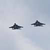 航空自衛隊新田原基地のF-15によるウエルカムフライト
