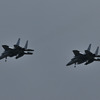 航空自衛隊新田原基地のF-15によるウエルカムフライト