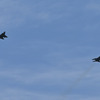 航空自衛隊新田原基地のF-15によるウエルカムフライト