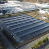 住友ゴム工業白河工場の太陽光パネル
