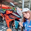 KTM RC390と「ことりちゃん」こと小鳥遊レイラさん