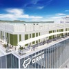 「TAKAMATSU ORNE」の4階部分は、活気ある空間を演出するため、外壁が屋外広場の存在感や認知度を高めるものとされる。