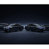 左からホンダ e：N SUV 序、e：NS2プロトタイプ、e：NP2プロトタイプ、e：N GTコンセプト