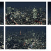 CAD CENTER library 3DCG背景素材 東京都港区上空（夜）