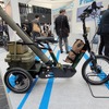 真横から見た「e-Cargo」コンセプトモデル。デザインはタタメルバイクの生駒氏。